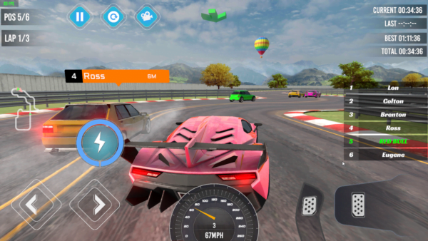 Circuit Car Racing Game Unity