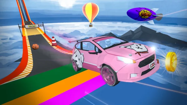 Car Stunt Simulator 2024 Unity3D Game