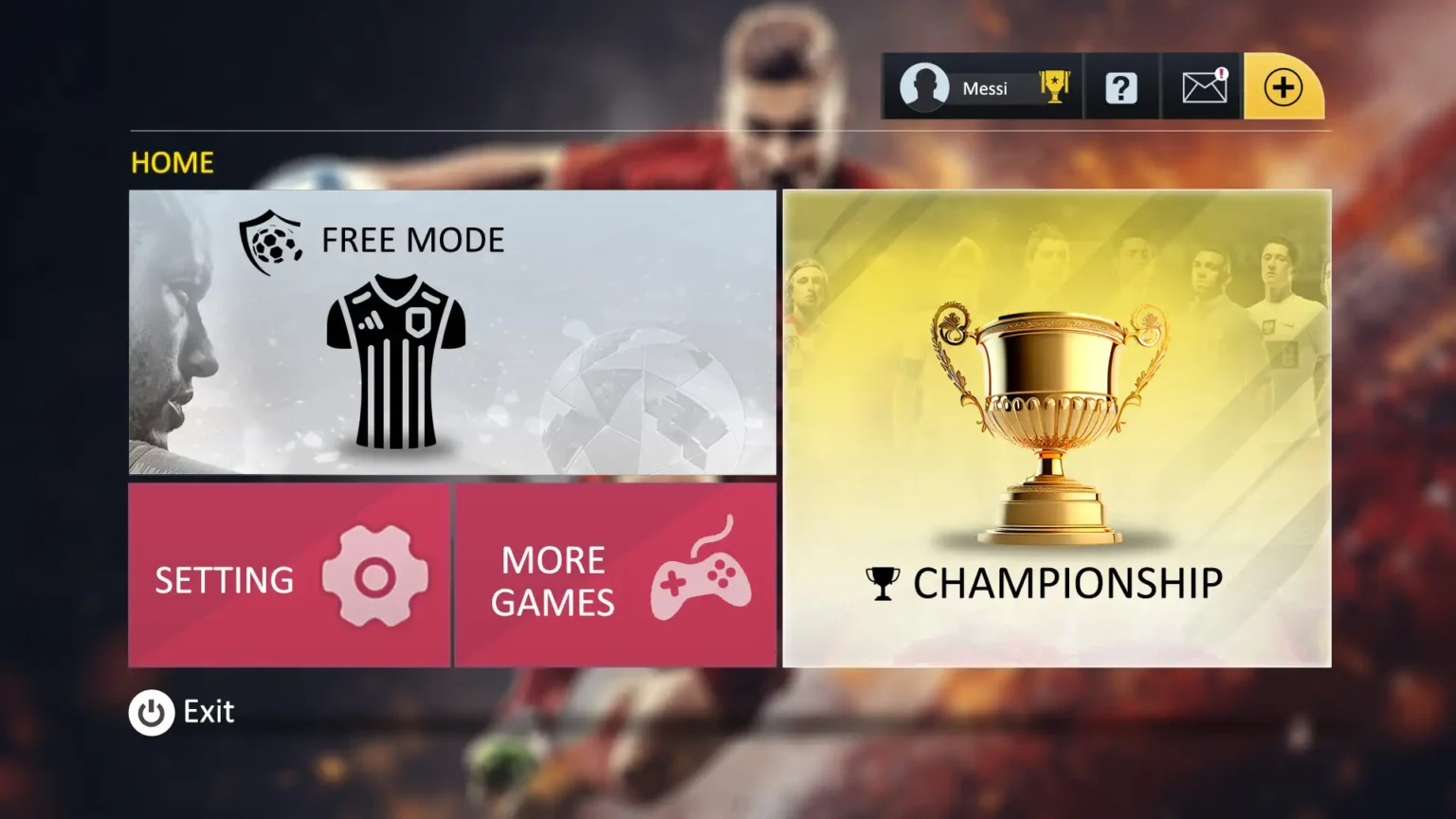 Football Simulation 2024 UI-UX