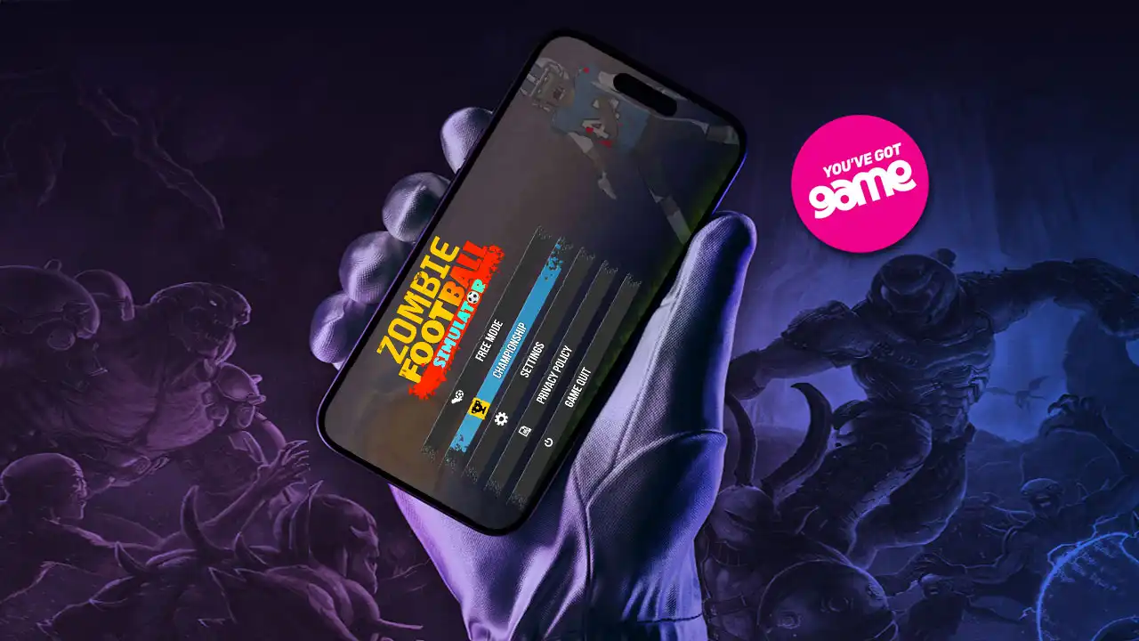 Zombie Football Simulator Game UI-UX Design